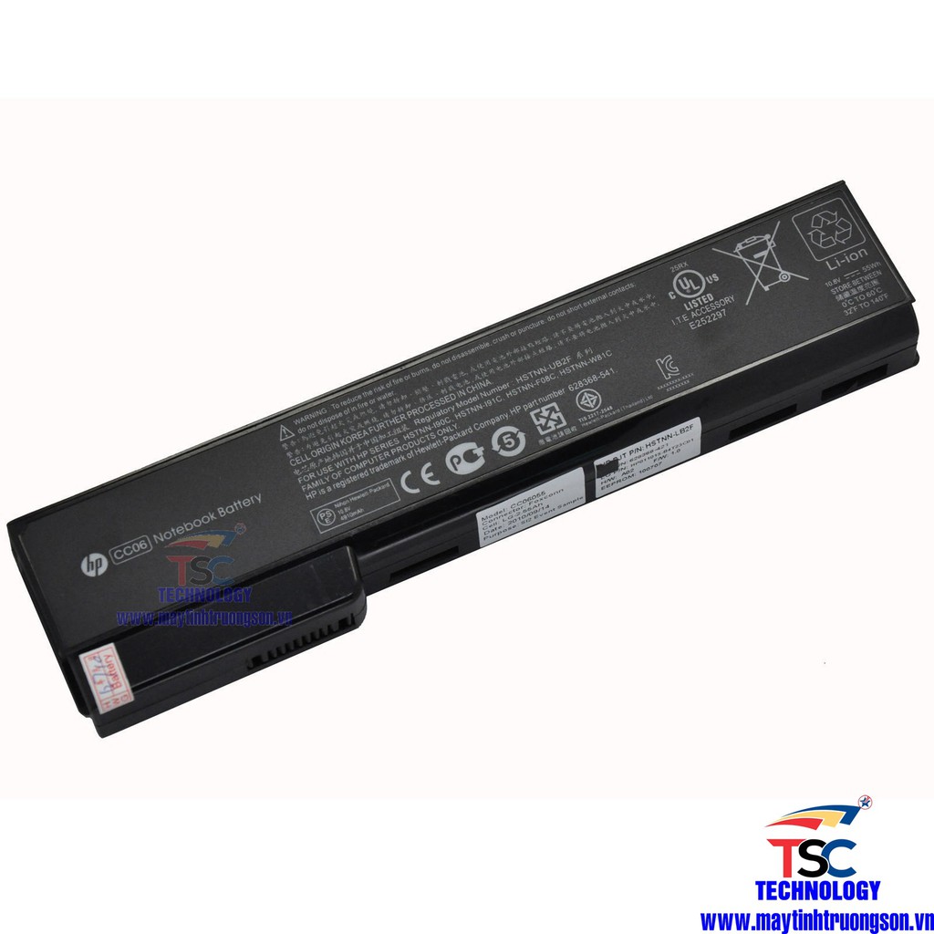 Pin Laptop HP EliteBook 8460P 8460W 8470P 8470W 8560P 8570P 8770P Nhập Khẩu Chính Hãng