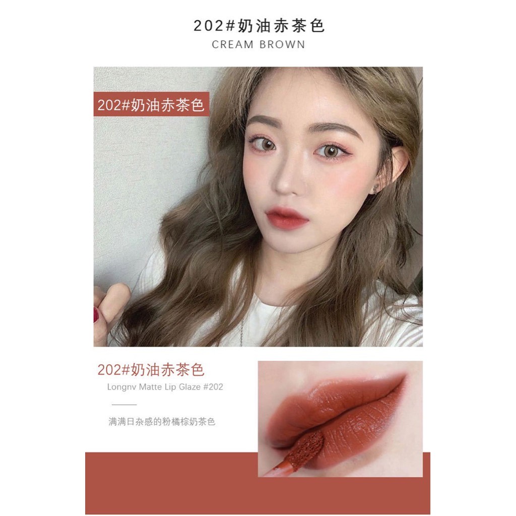 SÉT 4 SON MÔI Dai Shi CHỐNG NƯỚC CÓ DƯỠNG, KHÔNG CHÌ LÂU TRÔI CỔ TRANG K207 | BigBuy360 - bigbuy360.vn