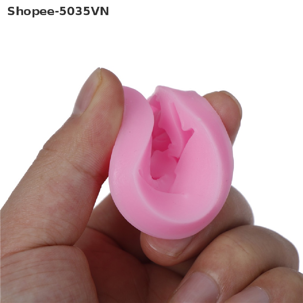 Khuôn Làm Bánh / Xà Phòng Handmade Bằng silicone Hình Trái Đào {akindofstar1.vn}