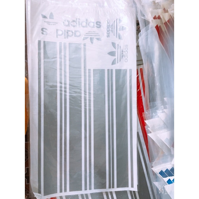 Tem ADIDAS 3lớp đủ màu