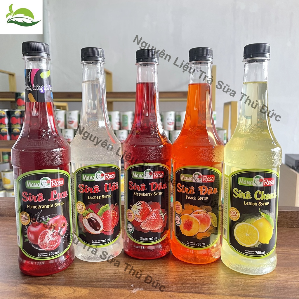 Siro Golden Farm đủ tất cả mùi hương Chai 700ml