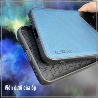 Ốp lưng cho Xiaomi Redmi 9A gương da GENEROUS
