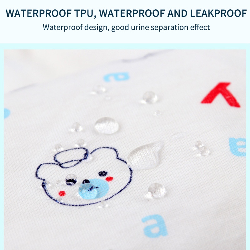 Quần Tã Chống Thấm Nước Chống Tràn Có Thể Điều Chỉnh Tiện Lợi Dành Cho Bé