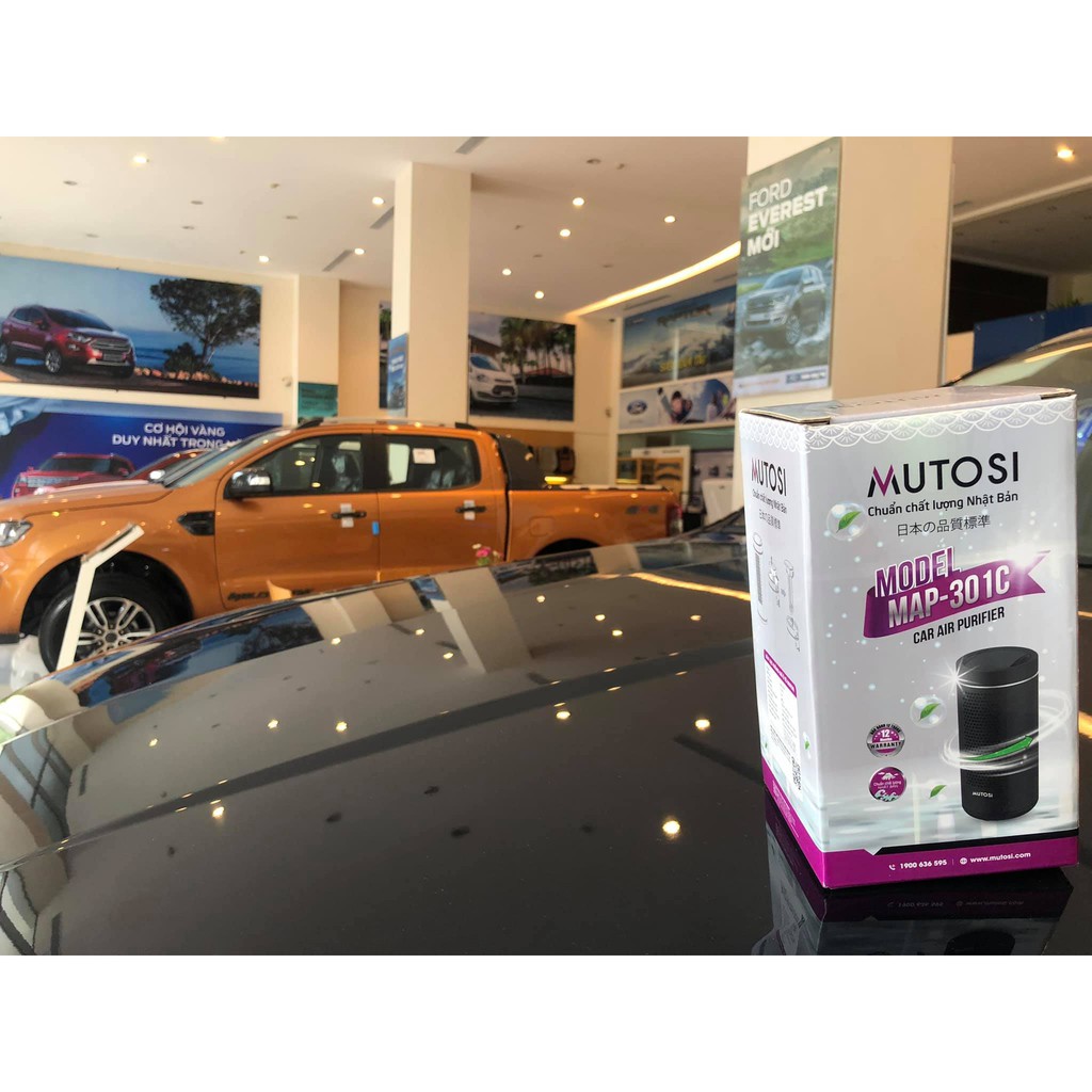 Máy lọc không khí ô tô Mutosi MAP-301C, chuẩn chất lượng Nhật Bản.
