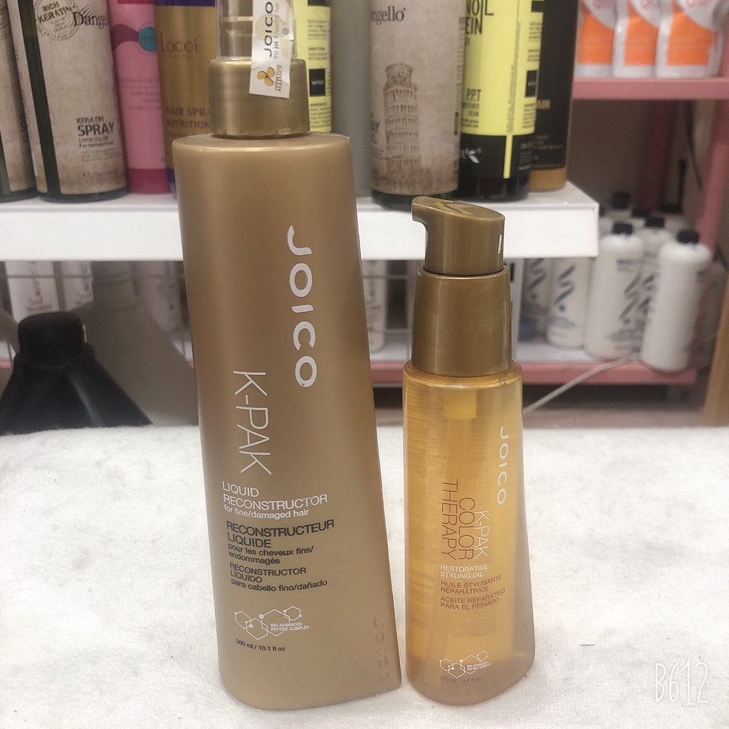 Xịt Dưỡng và Tinh Dầu Phục Hồi Tóc Hư Tổn Joico K-pak Liquid Reconstructor