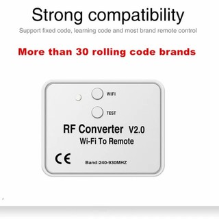 # Điều khiển cửa cuốn bằng điện thoại RF- CONVERTER V3.0  kết nối Wifi, 3G, 4G đóng mở cưa mọi lúc mọi nơi