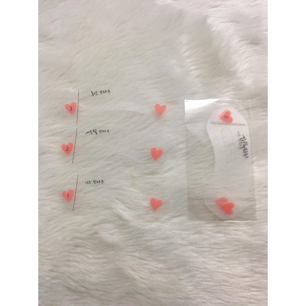 Sét 3 Khuôn Kẻ Mày