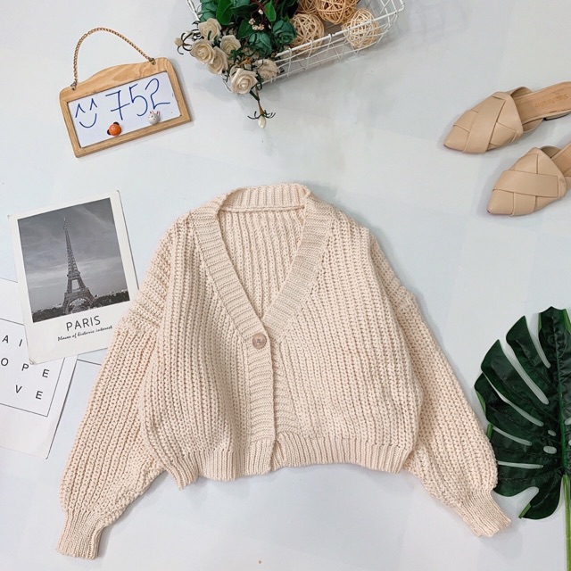 Áo Khoác Cardigan Dệt Kim 4 Màu Phong Cách Hàn Quốc Thanh Lịch Thời Trang Xuân Thu Cho Nữ | BigBuy360 - bigbuy360.vn