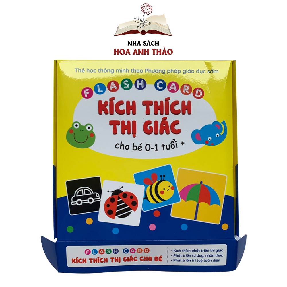 Thẻ Flash card Việt Hà kích thích thị giác cho bé từ 0-1 tuổi theo phương pháp giáo dục sớm