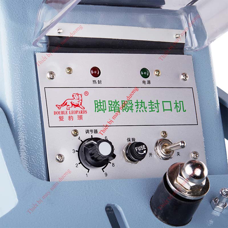 Máy hàn miệng túi dập chân 500 mm