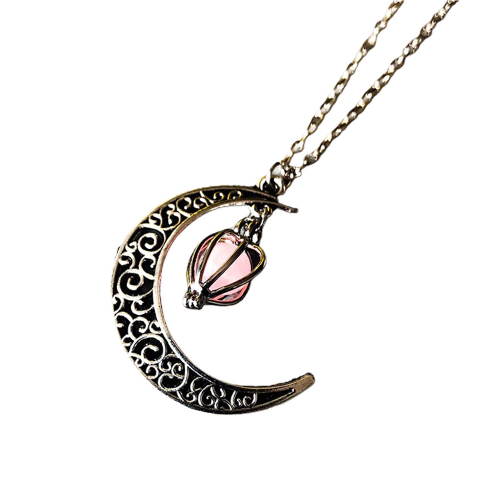 Vòng cổ Choker Mặt Đá Phát Sáng Độc Đáo Cho Nữ