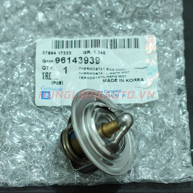 Ruột van hằng nhiệt, van hàn nhiệt gentra , aveo , lanos, lacetti, nubira 1,6 chính hãng 96143939