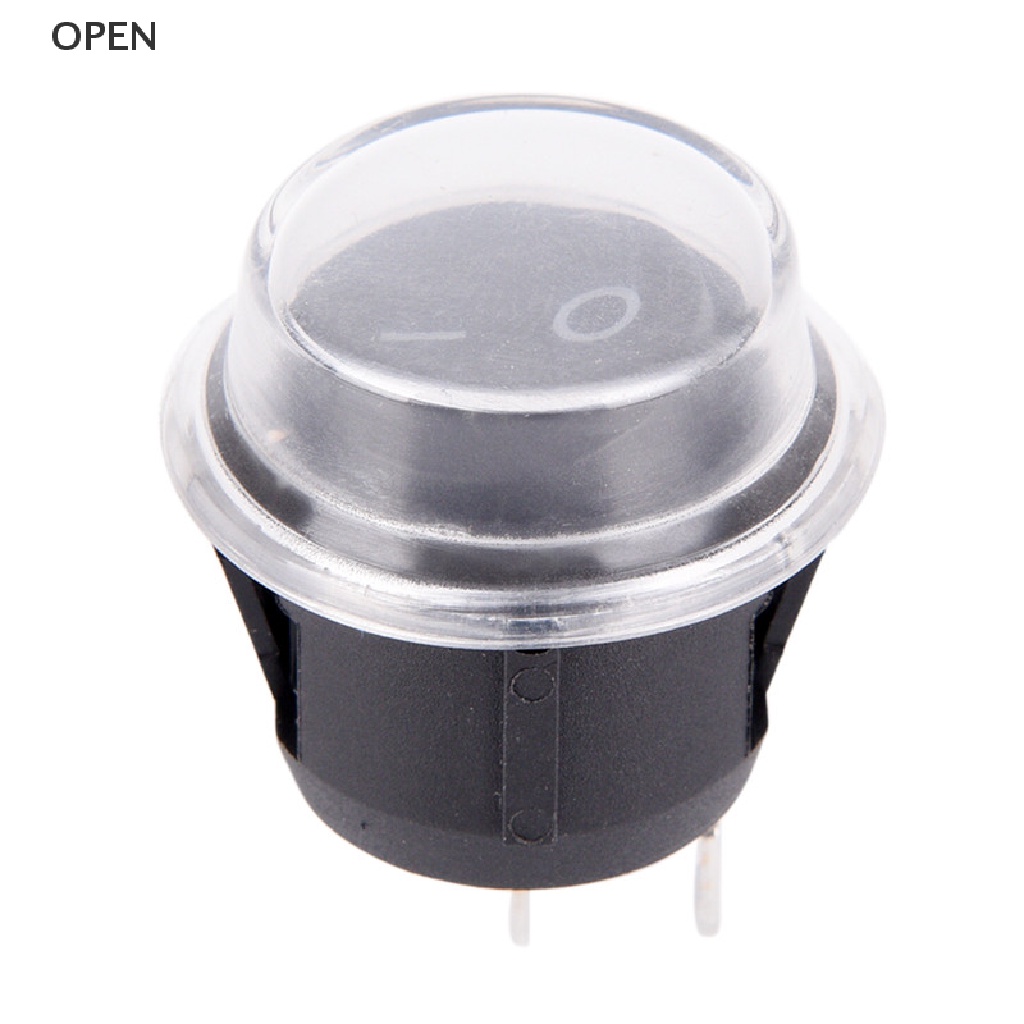 Op 1 Cái Công Tắc Bật Tắt Tròn 2-PIN ON-OFF SPST + Vỏ Chống Thấm Nước my