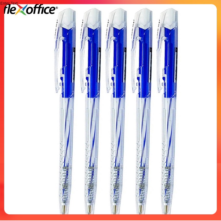 Combo 5 Bút Bi Flexoffice FO-039 cam kết hàng công ty