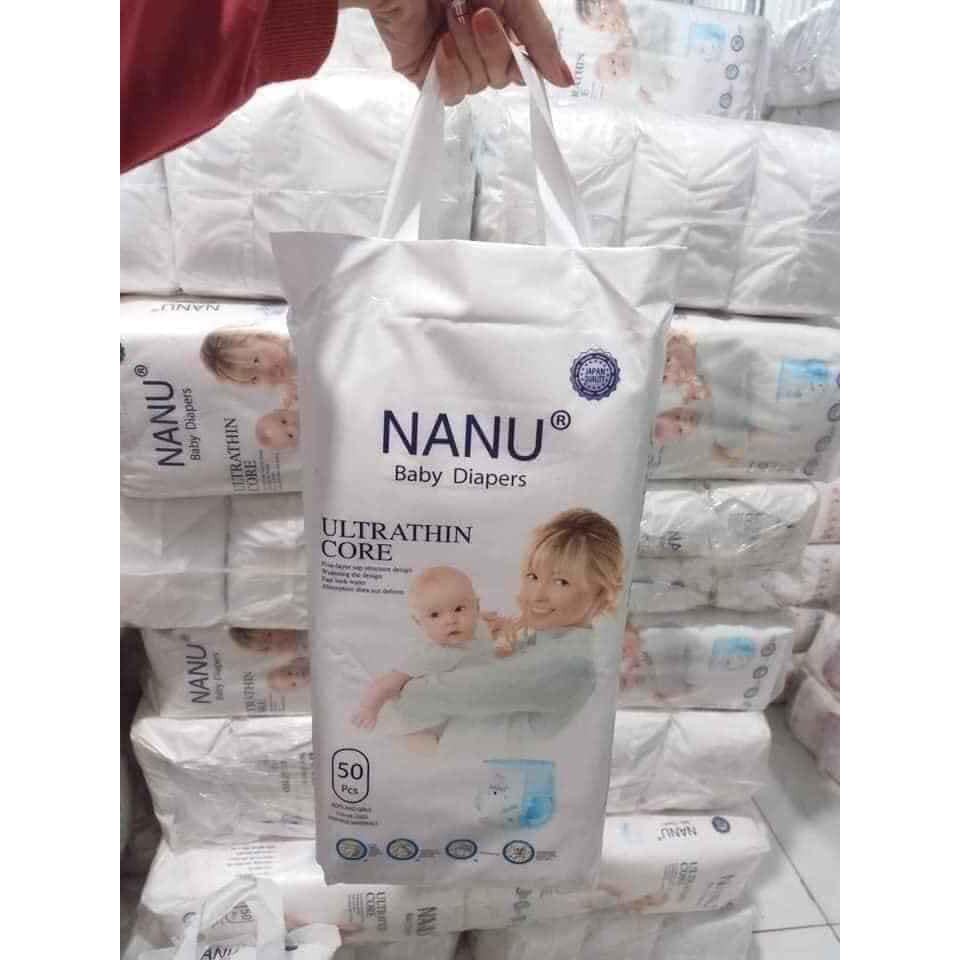 Bỉm quần nhật NANU baby M50/L50/XL50,2XL50