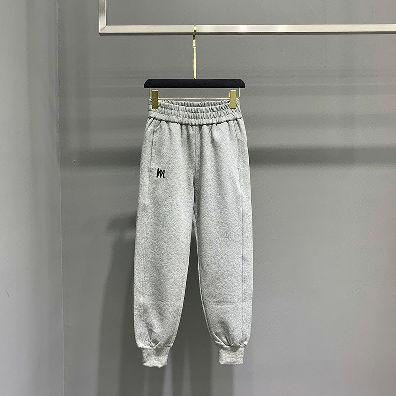 quần jogger bo gấu in chữ da bo gấu siêu hot