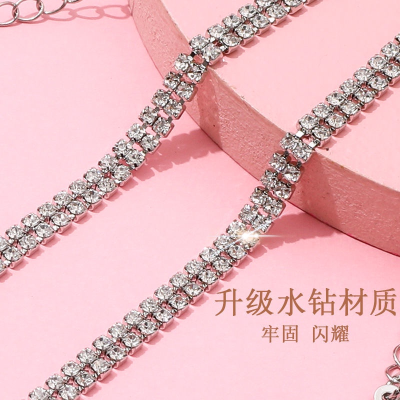 Dây Áo Ngực Trong Suốt Đính Đá Thiết Kế Đơn Giản Gợi Cảm Thời Trang