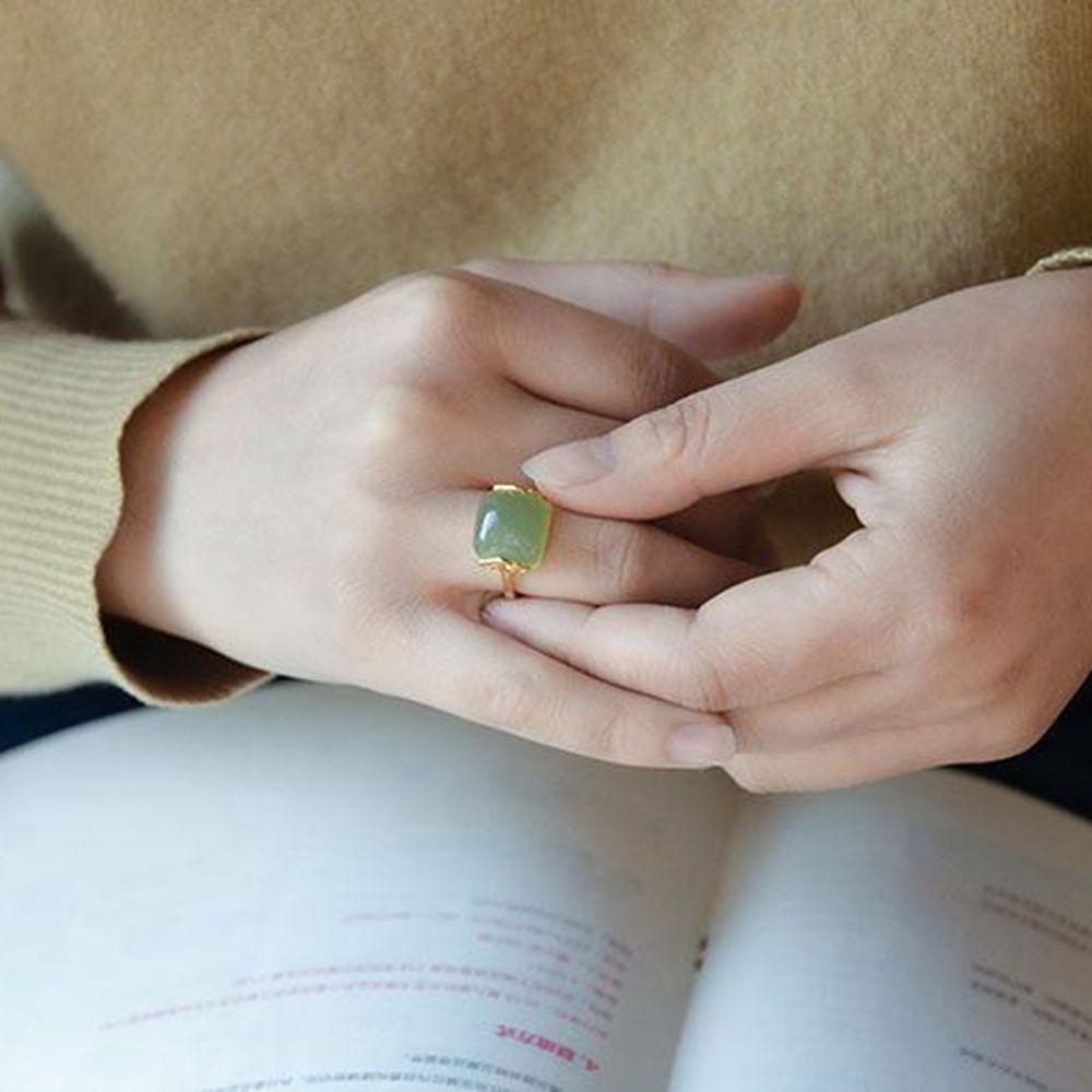 VANES1 Nhẫn Thiết Kế Hình Học Đám Mây Phong Cách Trung Hoa Cổ Điển Cho Nữ