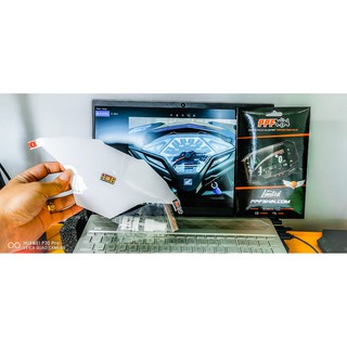 PPF Vario 2017 ... UPPF dán bảo vệ mặt đồng hồ xe , xước tự phục hồi vết xước dâm , www.uppf.com