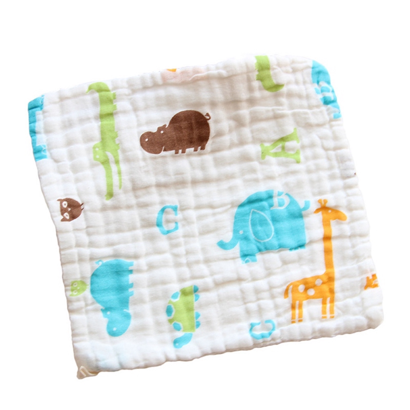 Khăn Lau Chất Liệu Cotton Kích Thước 25x25cm Cho Bé