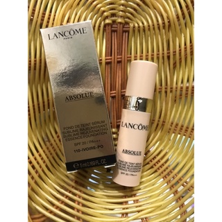 Mini 5ml kem nền dưỡng da chống lão hóa lancome absolue fluid foundation