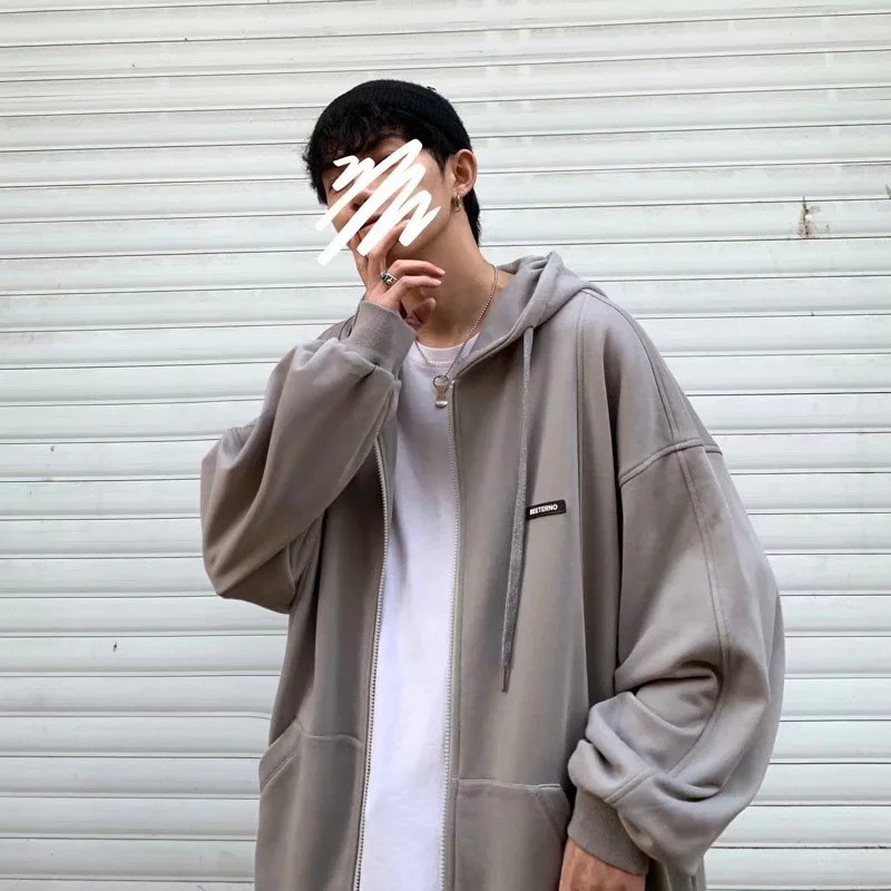 Áo Khoác Cardigan Có Mũ Dáng Rộng Thời Trang Dành Cho Cặp Đôi | BigBuy360 - bigbuy360.vn
