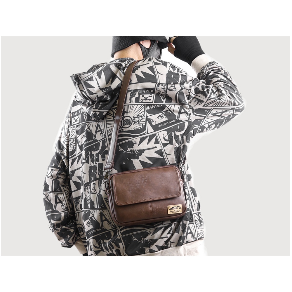 Túi đeo chéo nam đa năng cao cấp phong cách mới