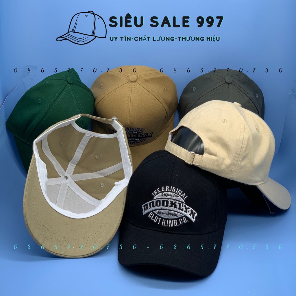 MŨ LƯỠI TRAI THÊU CLOTHING MẪU MỚI HOT HIT THỜI TRANG PHONG CÁCH HÀN QUỐC