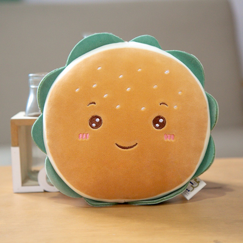Gấu Bông Hamburger Tròn 20cm Xinh Xắn - Diabrand