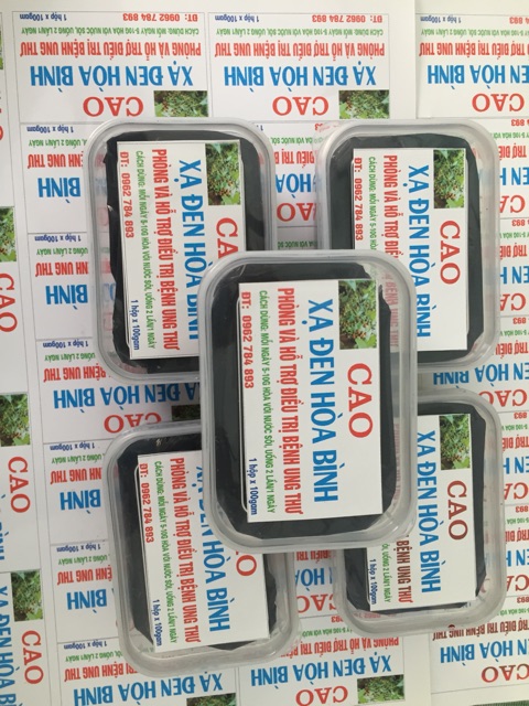 Xạ đen Hoà Bình 100g/ Xuất xứ: Hoà Bình/ HSD 12/2021