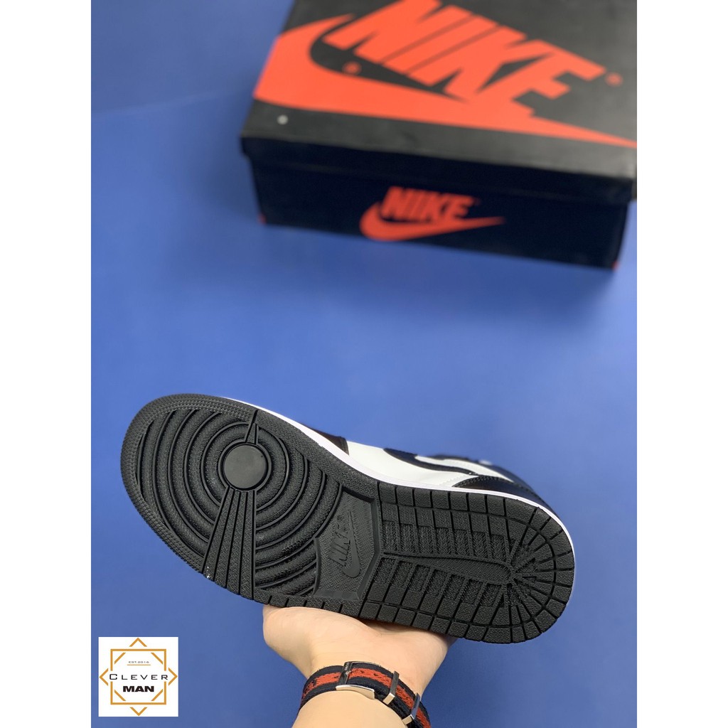 (FREESHIP+QUÀ) Giày thể thao AIR JORDAN 1 Retro High Black White Đen trắng cao cổ | BigBuy360 - bigbuy360.vn