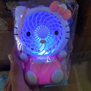 Quạt mini cầm tay hello Kitty