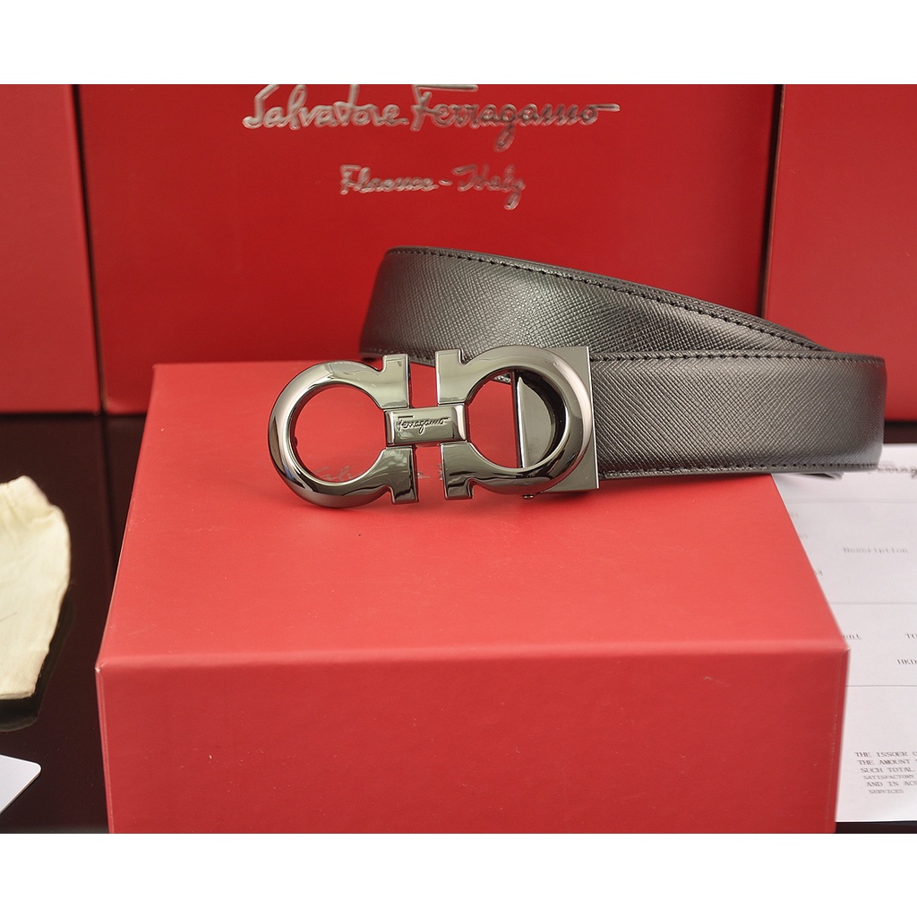 !Ferragamo! Thắt Lưng Da Thời Trang Công Sở Thanh Lịch Cho Nam Và Nữ
