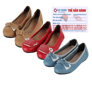 Giày trẻ em nữ Huy Hoàng da bò nhiều màu XH7860-61-62