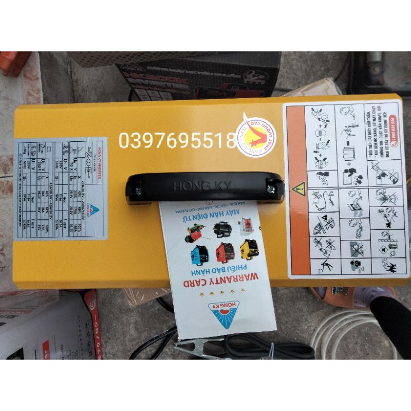 Máy hàn 3 chức năng TIG - Que - Cắt Plasma Hồng Ký HK 416