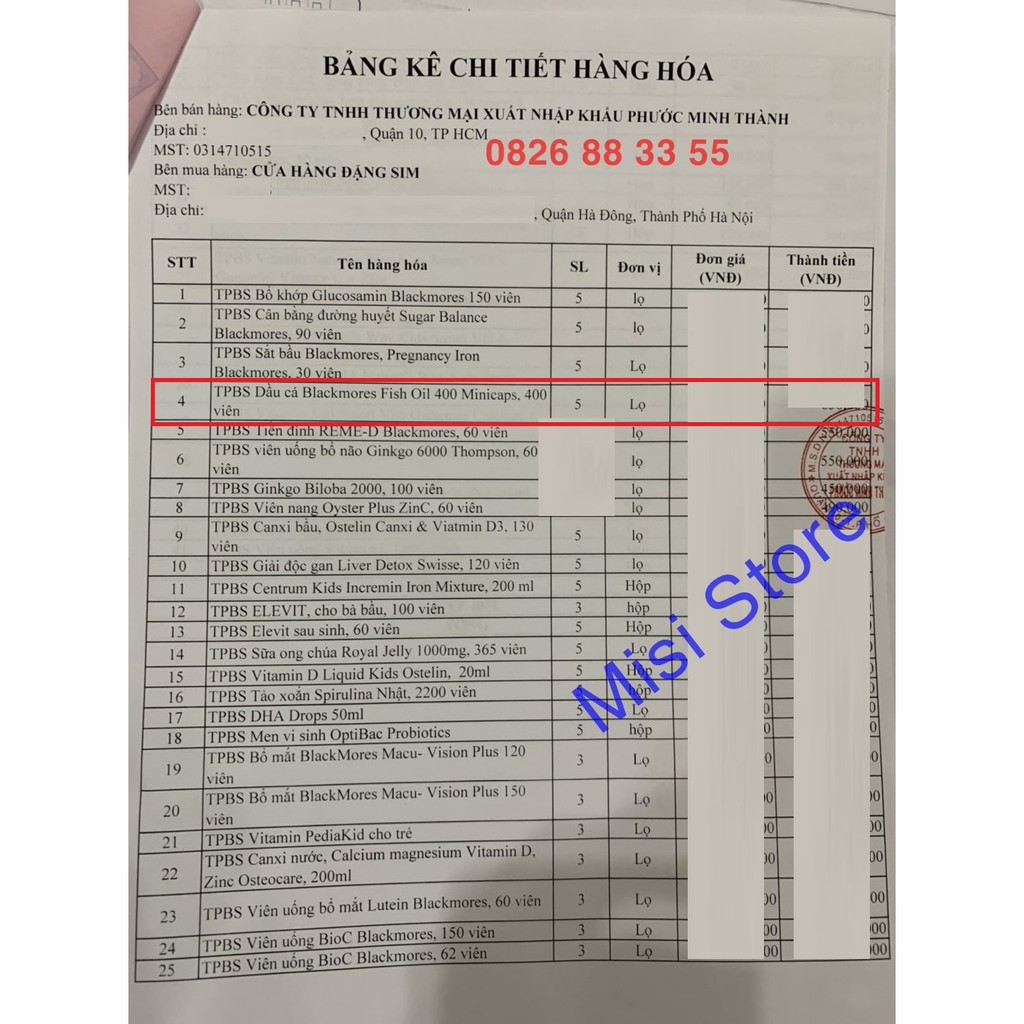 Dầu cá Blackmore Odourless fish oil Mini Caps 400 viên của Úc | Thế Giới Skin Care