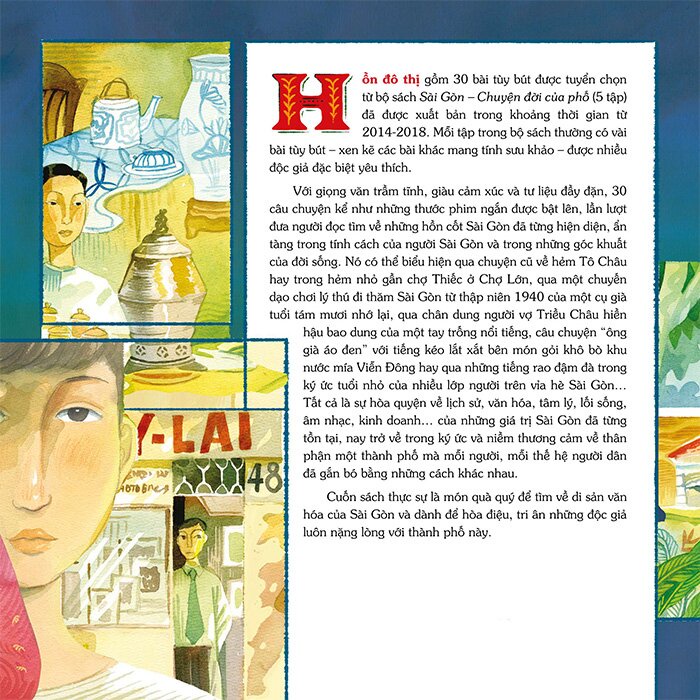 Sách - Hồn Đô Thị - Tuyển Chọn Từ Bộ Sách Sài Gòn - Chuyện Đời Của Phố ( Phạm Công Luận- Phương Nam)