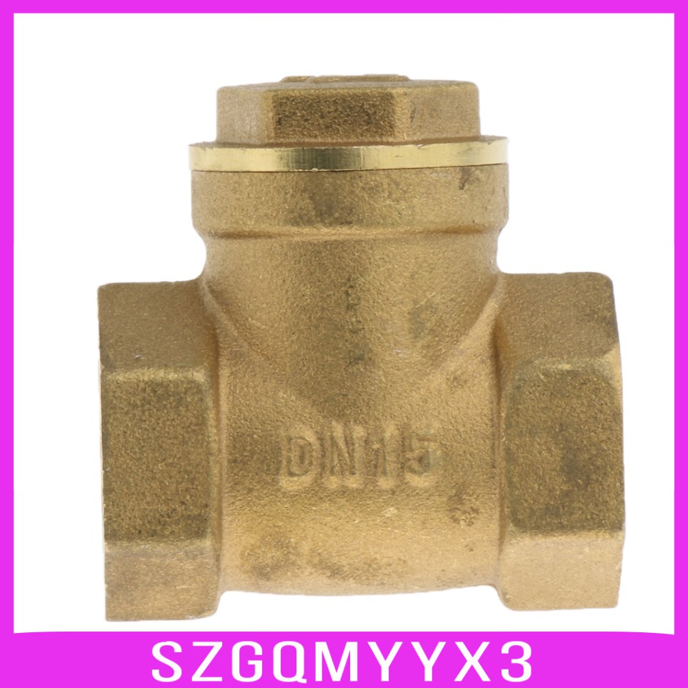 Van Kiểm Tra Một Chiều DN15- 1-2 inch Bằng Đồng Thau Chuyên Dụng Cho Nhà Vệ Sinh