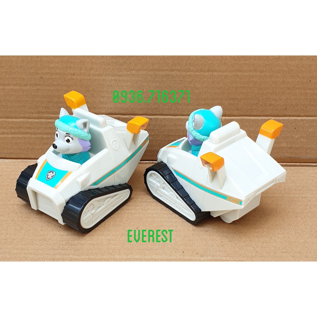 Xe mô hình Everest (Paw Patrol) trong phim hoạt hình Đội Chó Cứu Hộ