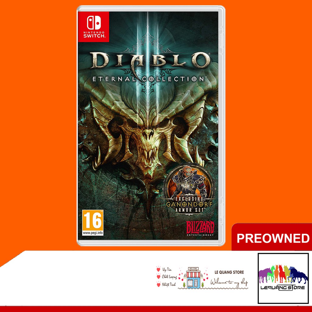 Đĩa game Nintendo Switch: Diablo 3: Eternal Collection