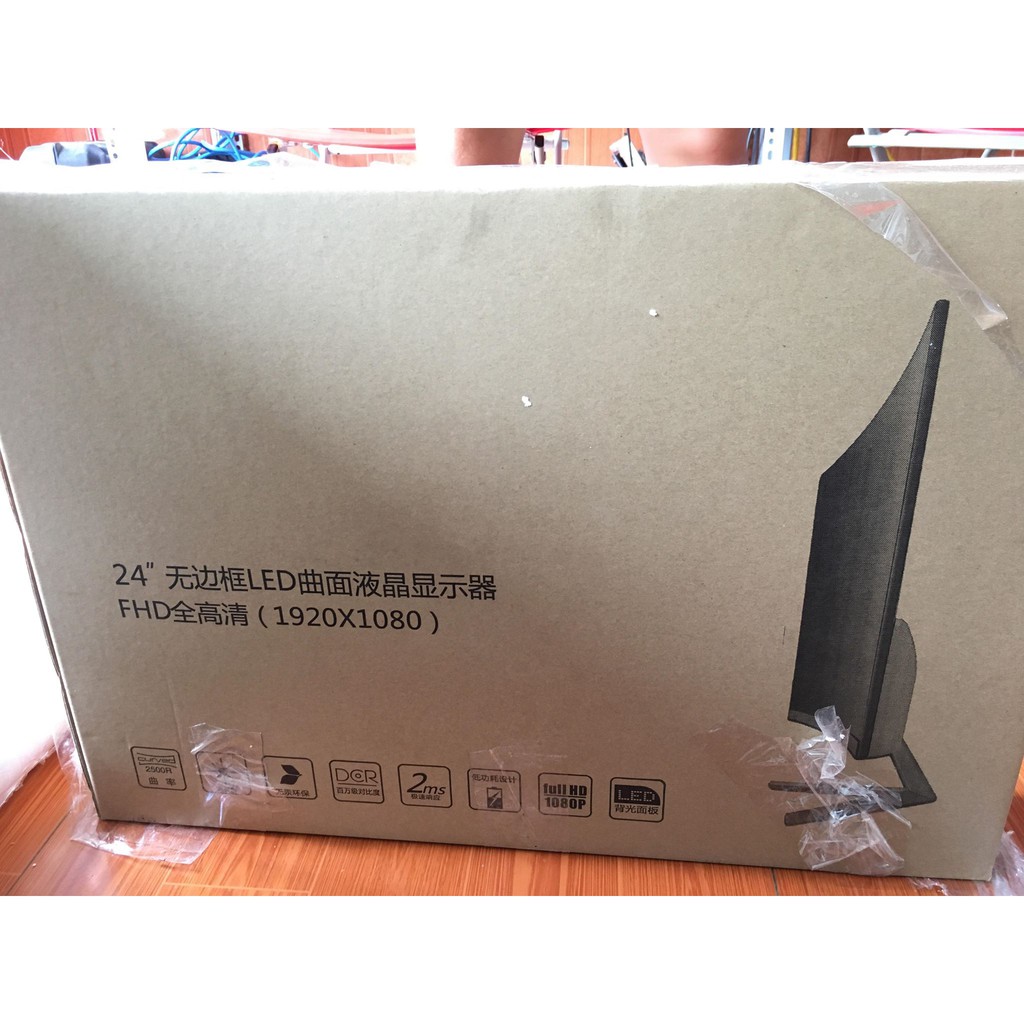 Màn hình máy tính MaCeFor 24ich cong new 98% full viền full hộp xốp | BigBuy360 - bigbuy360.vn