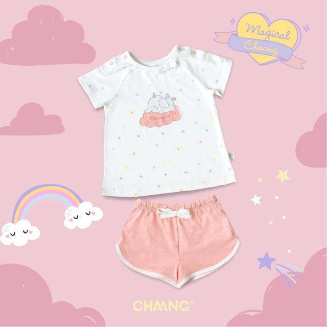 Bộ raglan chấm bi chaang/ Size 9-36m