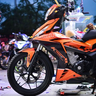 Decal Tem Xe Winner 150 Cam Đen Ohlins