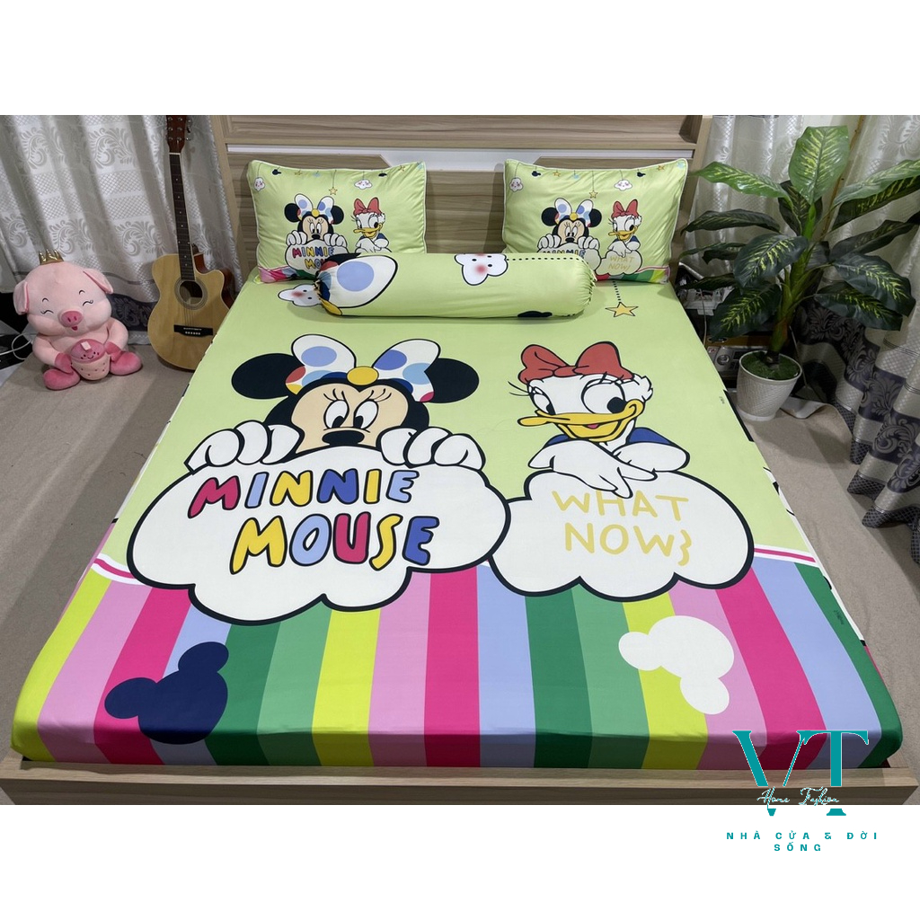Bộ Drap Thun Lạnh Ý 5D