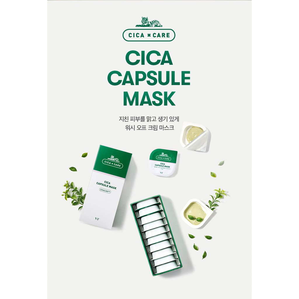 VT CICA CAPSULE MASK ( Mặt Nạ Đất Sét )