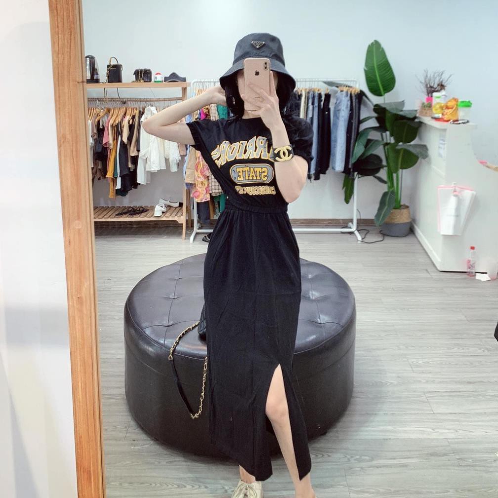 Set đồ nữ cá tính, set váy dài áo thun đi chơi sang chảnh mùa hè đẹp 8A00009 JKR | BigBuy360 - bigbuy360.vn