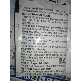 Thuốc trừ bệnh NATIVO 750WG nhập khẩu-  chuyên dụng.