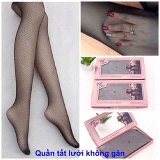 Quần tất lưới không đường gân