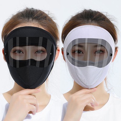 Khẩu Trang Mặt Nạ Có Kính[LOẠI XỊN CÓ SẴN 2 KÍNH ĐEN VÀ TRẮNG] Chống Dịch, Chống Tia UV, Chống Bụi, Cực Thoáng Mát