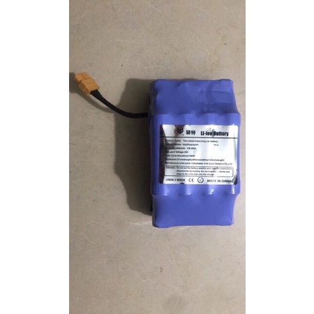 Pin xe điện cân bằng - Pin xe drift 36v 4400 mah - Pin xuồng bay - Giắc Xt 60